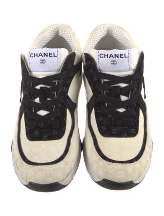Chanel 2022 Interlocking CC Logo Sneakers
