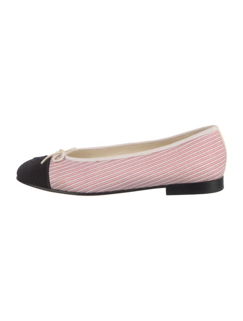 Chanel 2024 Interlocking CC Logo Ballet Flats