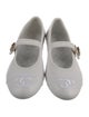 Chanel Interlocking CC Logo Lambskin Mary Jane Flats