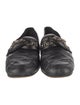 Chanel Interlocking CC Logo Leather Loafers