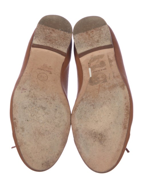 Chanel 2010 Interlocking CC Logo Ballet Flats