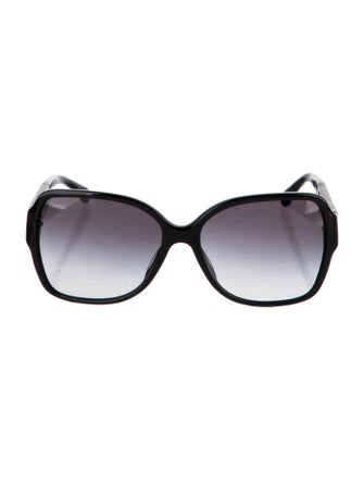 Chanel Interlocking CC Logo Oversize Sunglasses