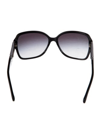 Chanel Interlocking CC Logo Oversize Sunglasses