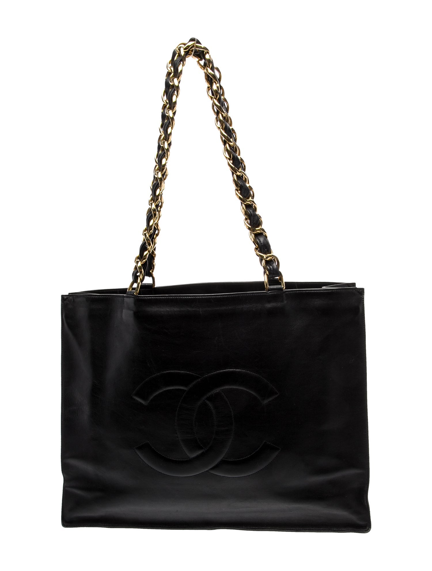 Chanel Vintage CC Chain Tote