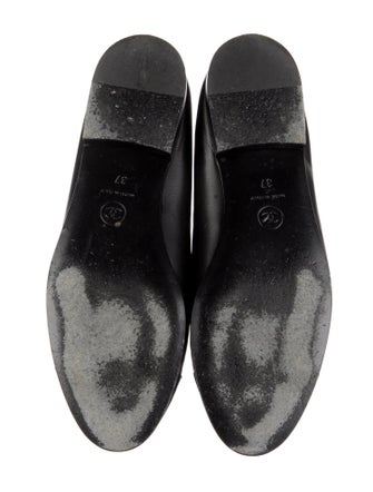 Chanel Interlocking CC Logo Lambskin Ballet Flats