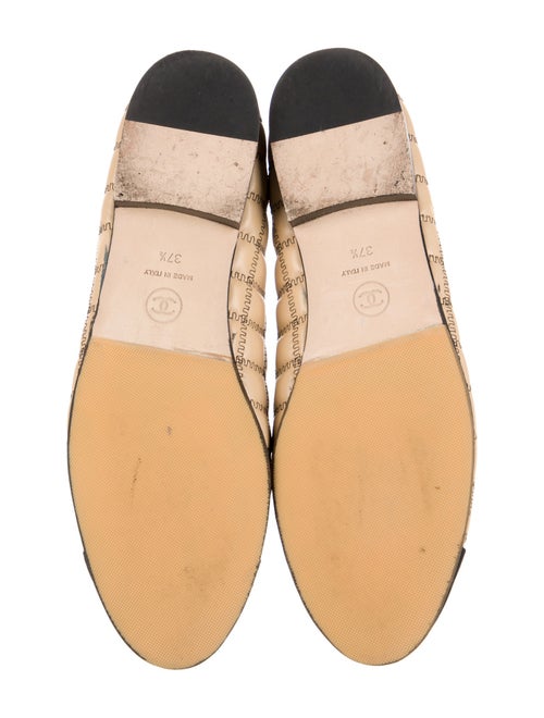 Chanel 2024 Interlocking CC Logo Ballet Flats