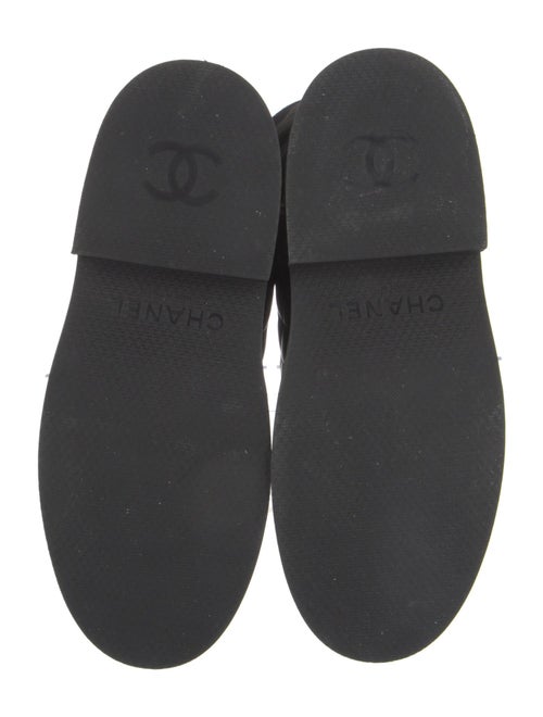 Chanel Interlocking CC Logo Suede Boots