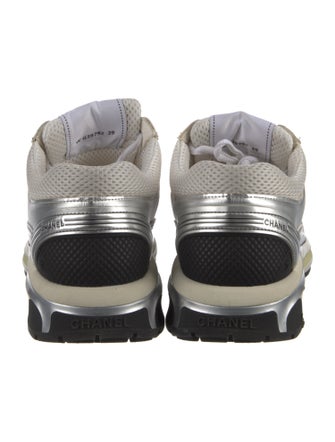 Chanel Interlocking CC Logo Mesh Accents Chunky Sneakers