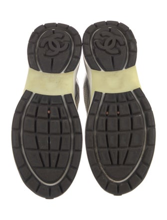 Chanel Interlocking CC Logo Mesh Accents Chunky Sneakers