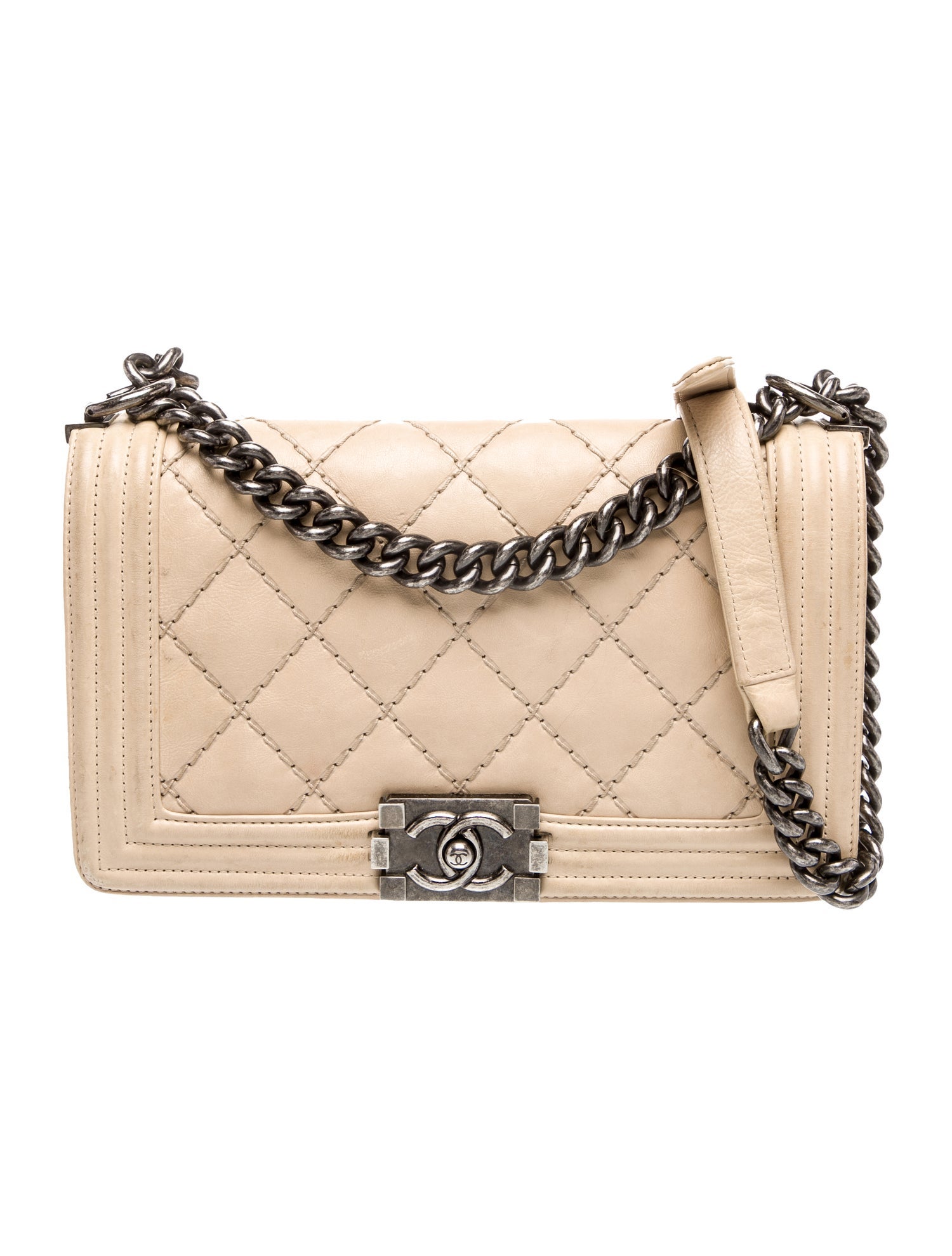 Chanel Medium Double Stitch boy Bag
