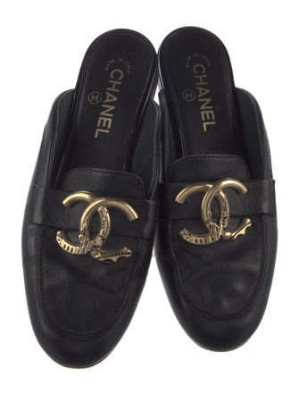 Chanel 2020 Interlocking CC Logo Mules