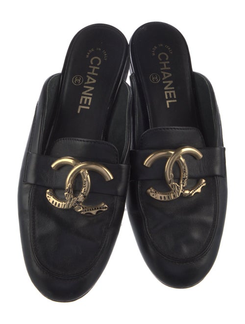 Chanel 2020 Interlocking CC Logo Mules