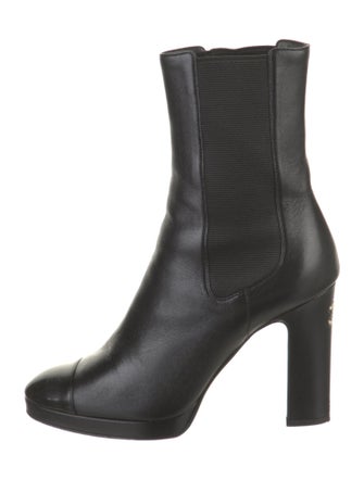 Chanel 2020 Interlocking CC Logo Sock Boots