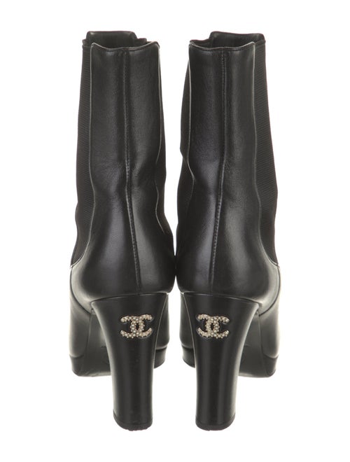 Chanel 2020 Interlocking CC Logo Sock Boots