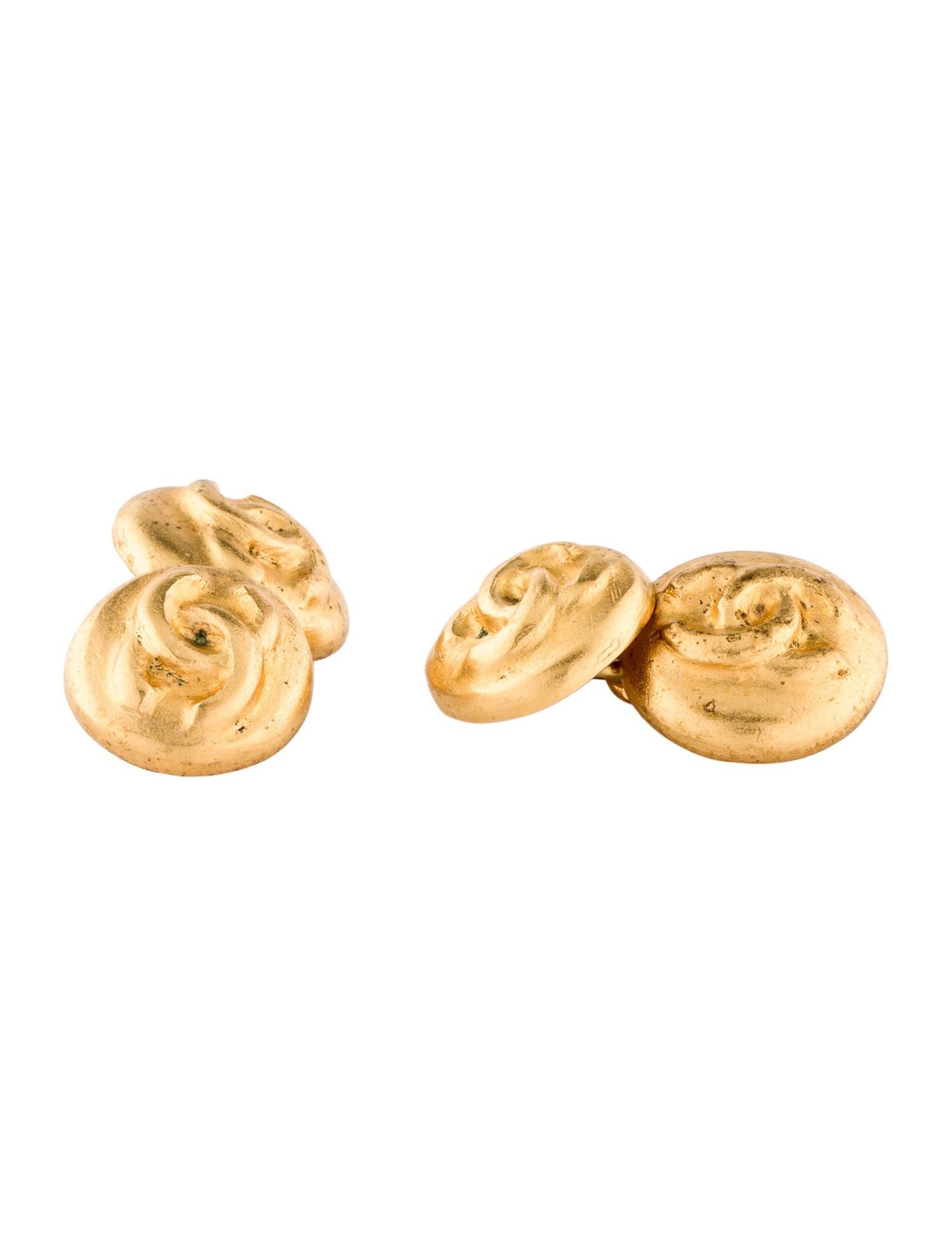 Chanel Vintage CC Cufflinks