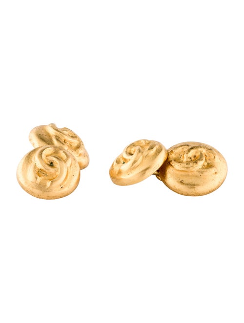 Chanel Vintage CC Cufflinks