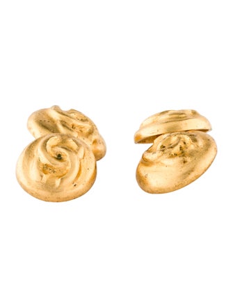 Chanel Vintage CC Cufflinks