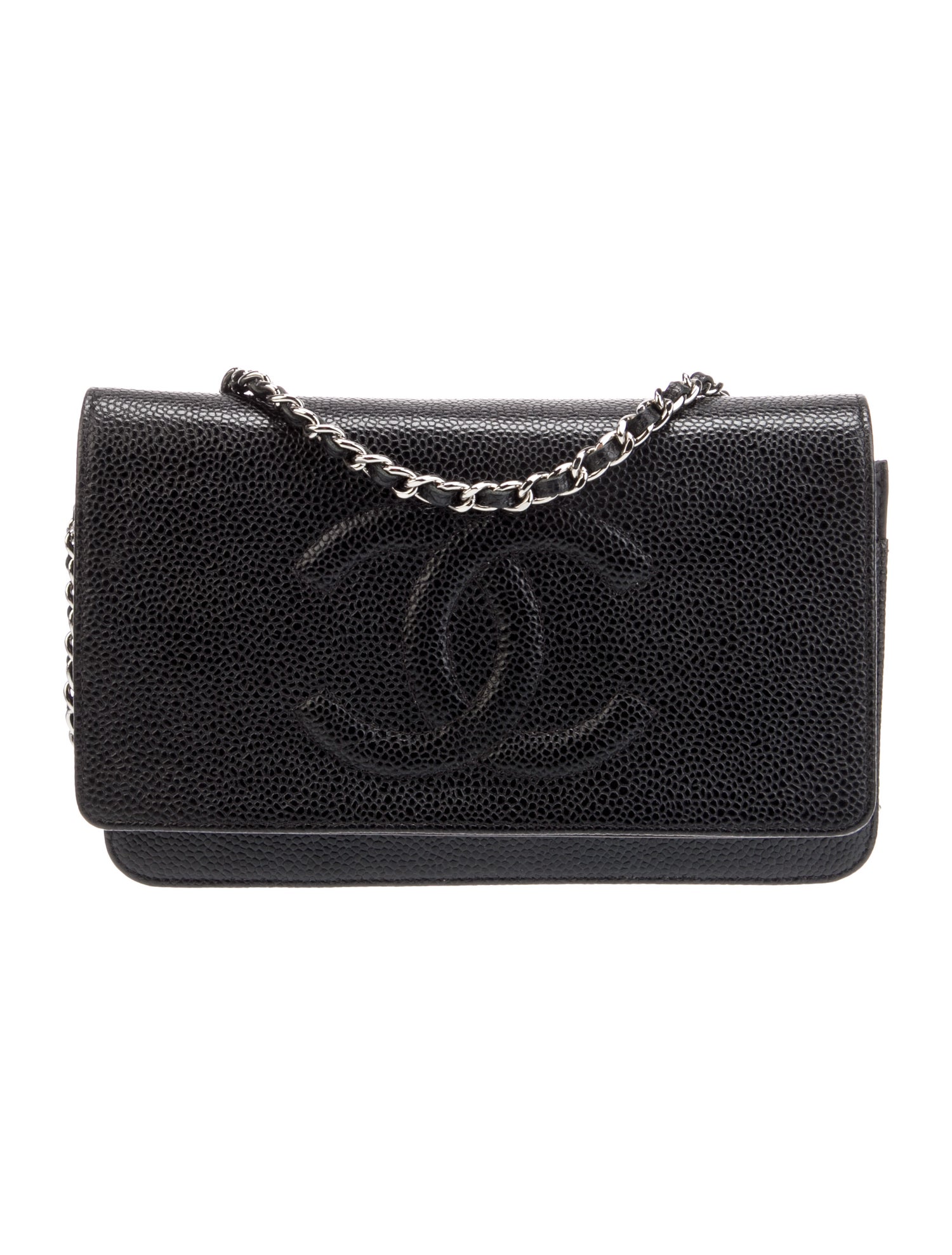 Chanel Caviar Timeless Wallet On Chain