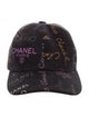 Chanel Denim Logo Baseball Cap