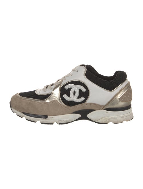 Chanel Interlocking CC Logo Sneakers