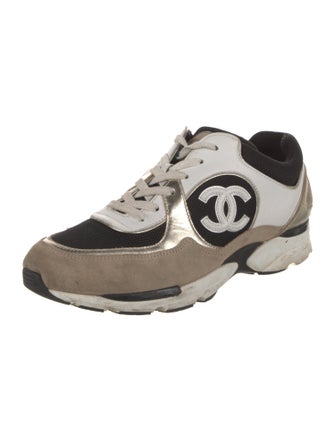 Chanel Interlocking CC Logo Sneakers