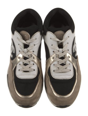 Chanel Interlocking CC Logo Sneakers