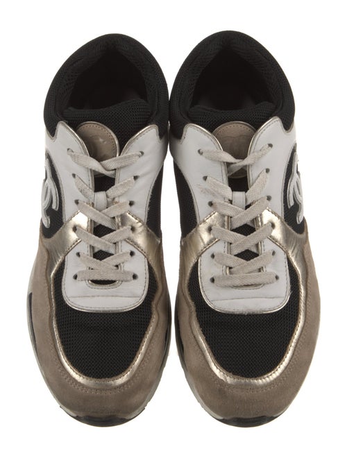 Chanel Interlocking CC Logo Sneakers