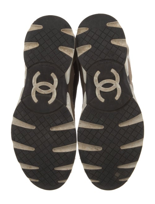 Chanel Interlocking CC Logo Sneakers
