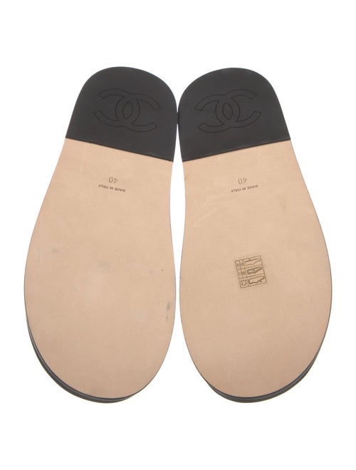 Chanel 2021 Interlocking CC Logo Gladiator Sandals