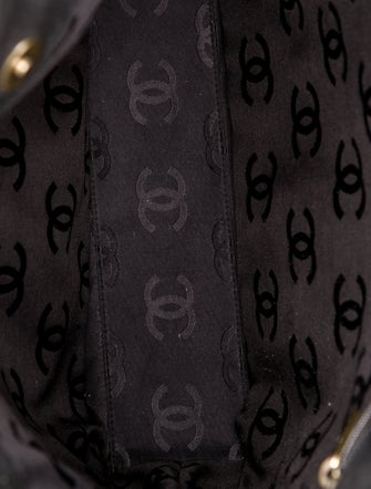 Chanel Suede Diamond Quilt Tote