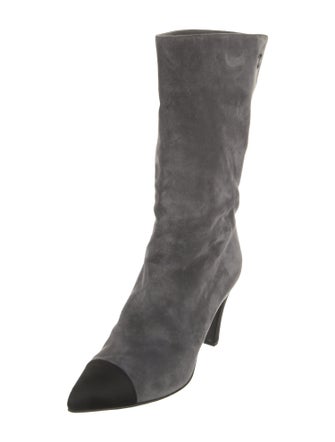 Chanel 2018 Interlocking CC Logo Boots