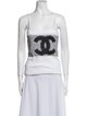 Chanel 2024 Graphic Print Crop Top