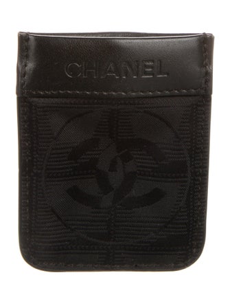 Chanel Travel Ligne Pouch Interlocking CC Logo Wallet