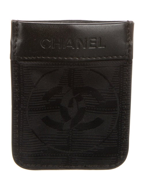 Chanel Travel Ligne Pouch Interlocking CC Logo Wallet