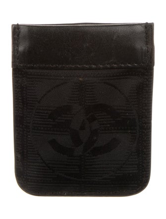 Chanel Travel Ligne Pouch Interlocking CC Logo Wallet