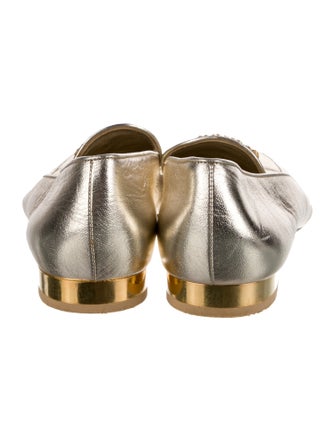 Chanel 2023 Interlocking CC Logo Loafers