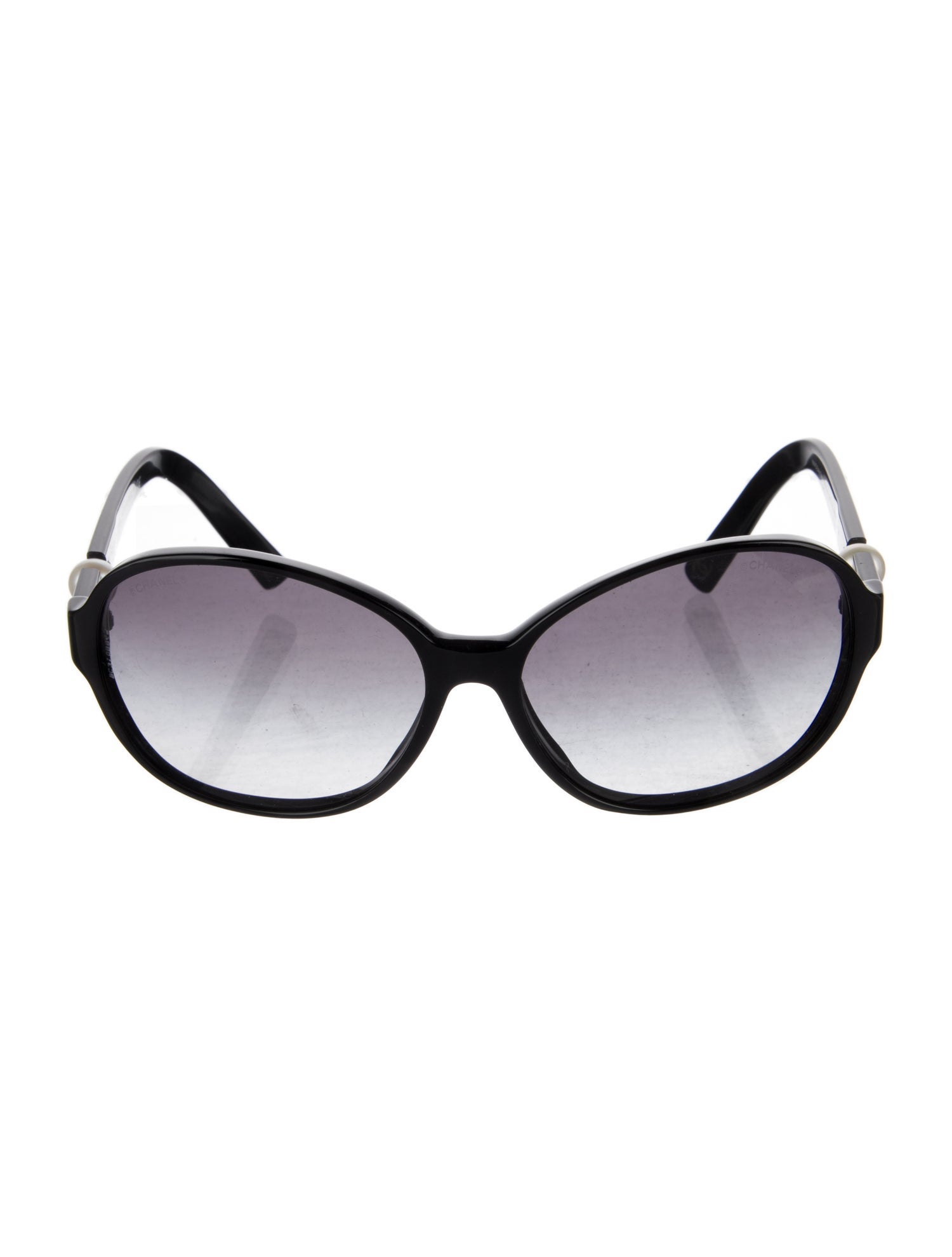 Chanel Interlocking CC Logo Round Sunglasses