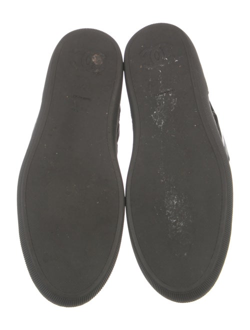 Chanel 2010's Interlocking CC Logo Lace-Up Boots