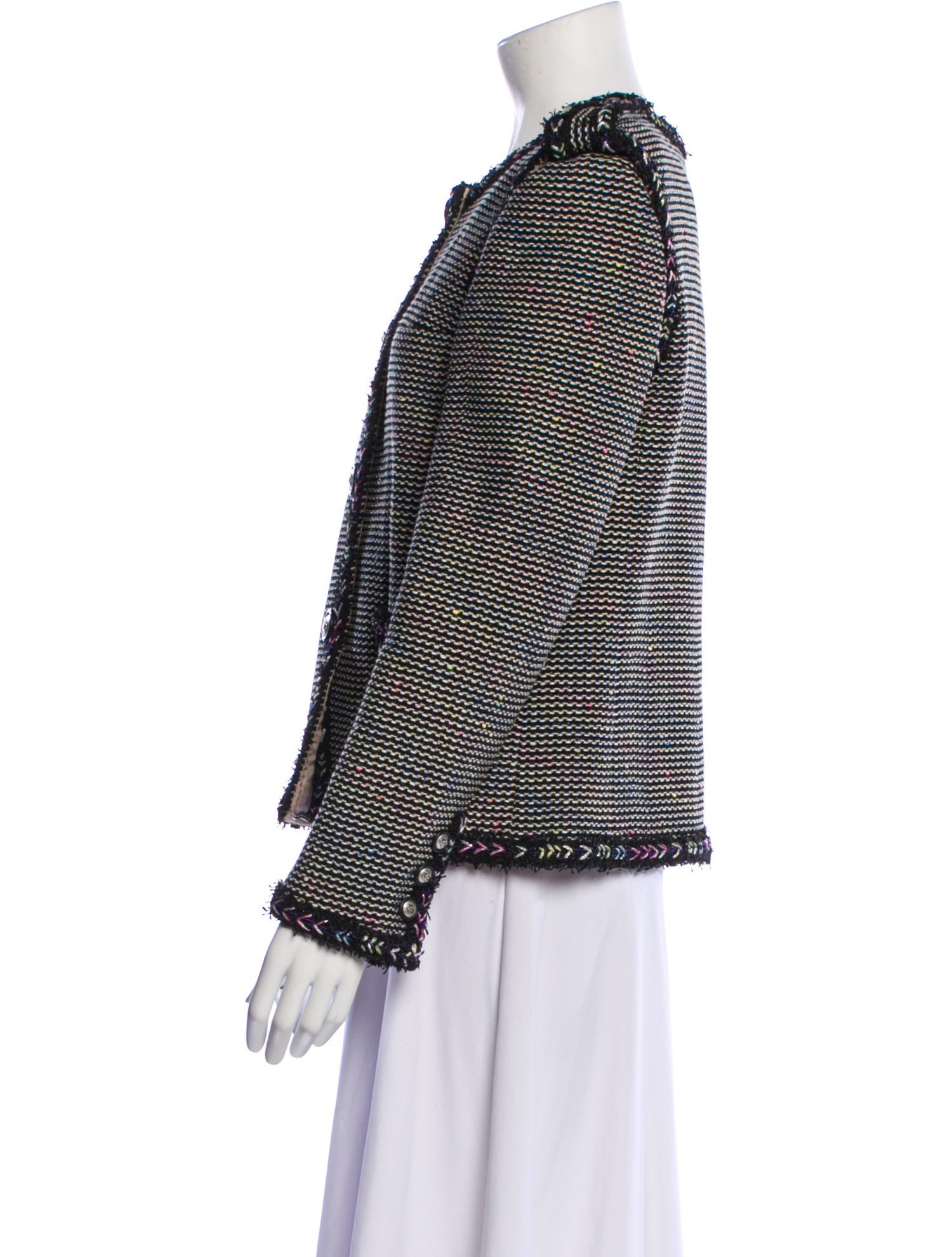 Chanel 2016 Striped Evening Jacket w/ Tags