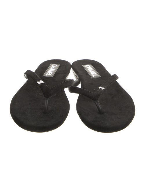 Chanel 2024 Interlocking CC Logo Slides