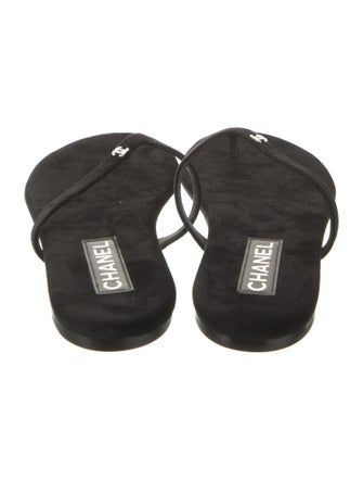 Chanel 2024 Interlocking CC Logo Slides