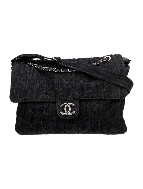 Chanel Denim Stretch Spirit Messenger Bag