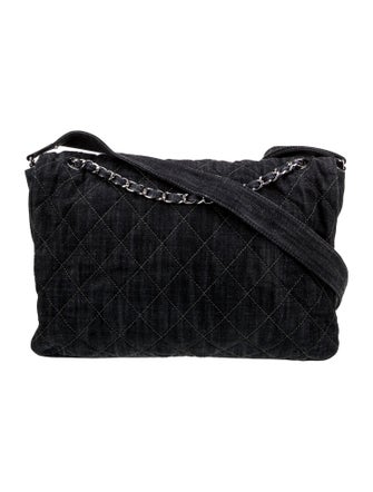 Chanel Denim Stretch Spirit Messenger Bag