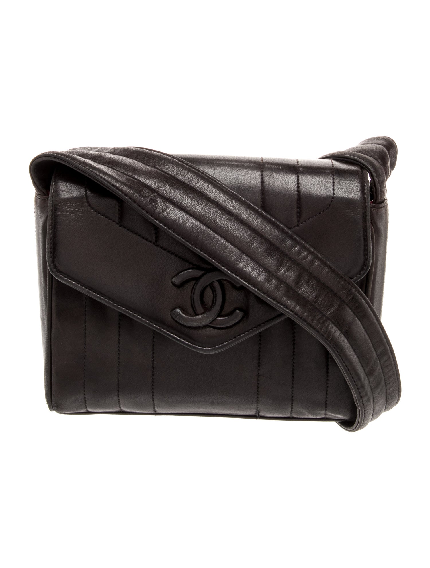 Chanel Vintage Vertical Quilt Flap Bag