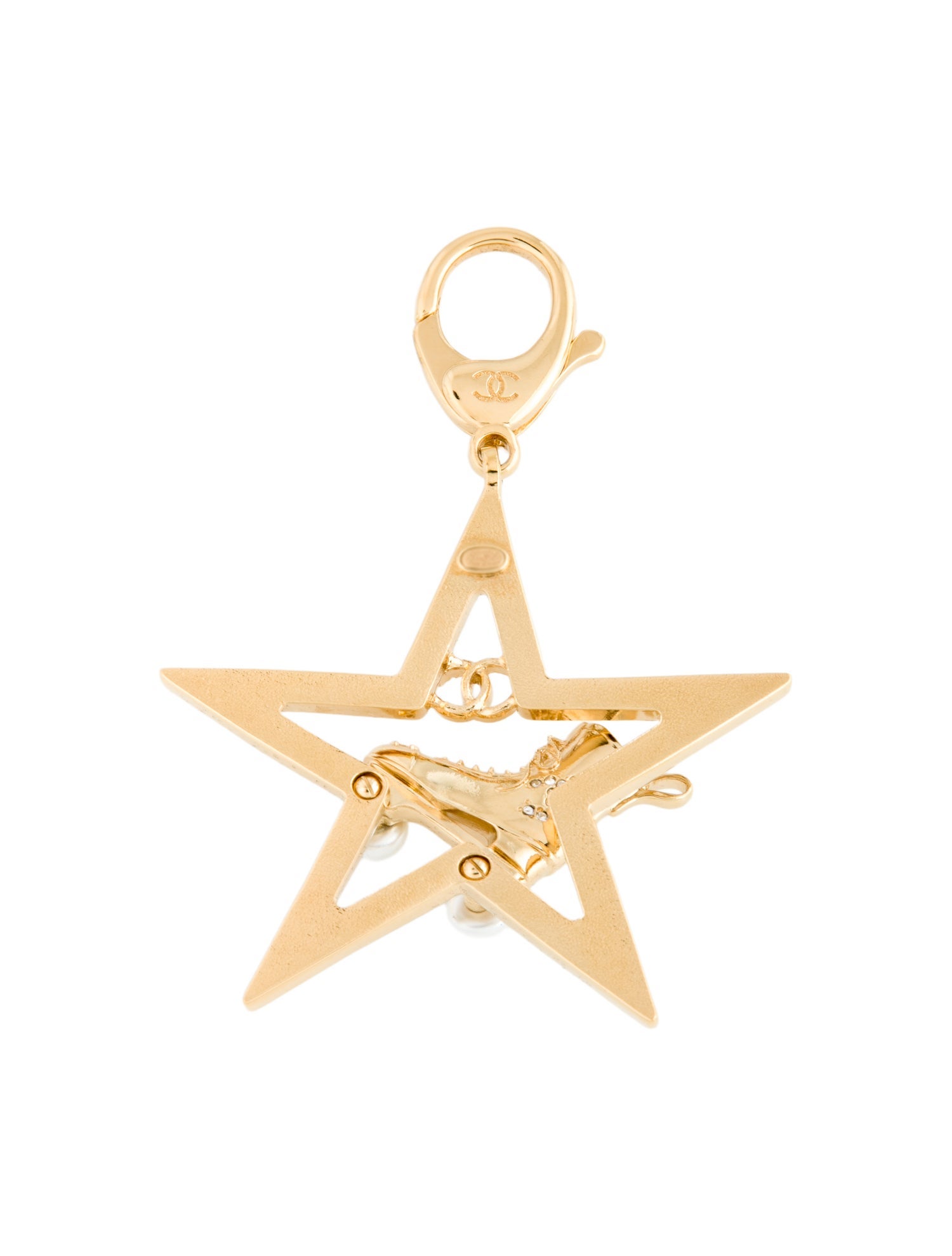 Chanel 2024 Star Keychain