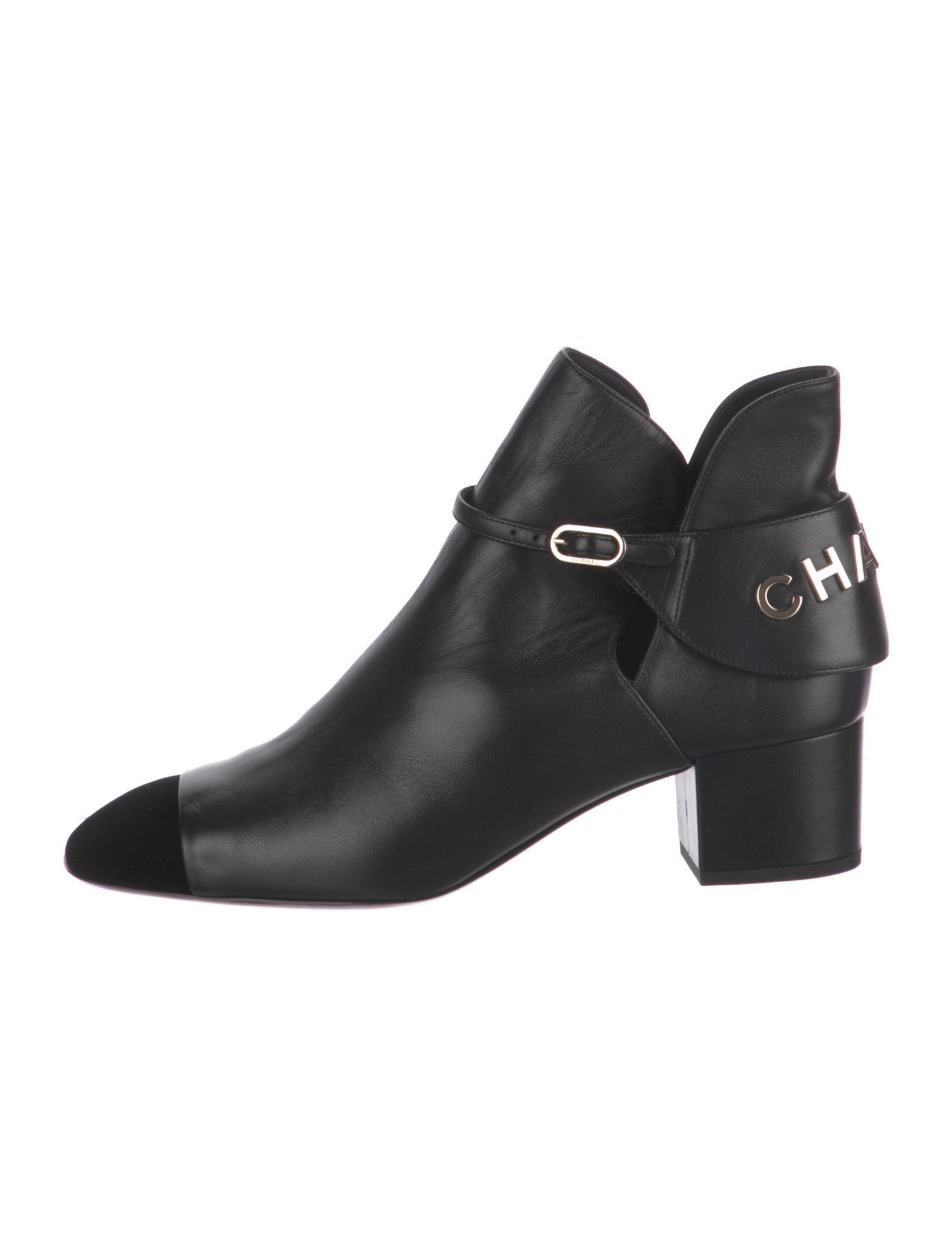 Chanel 2021 Interlocking CC Logo Boots