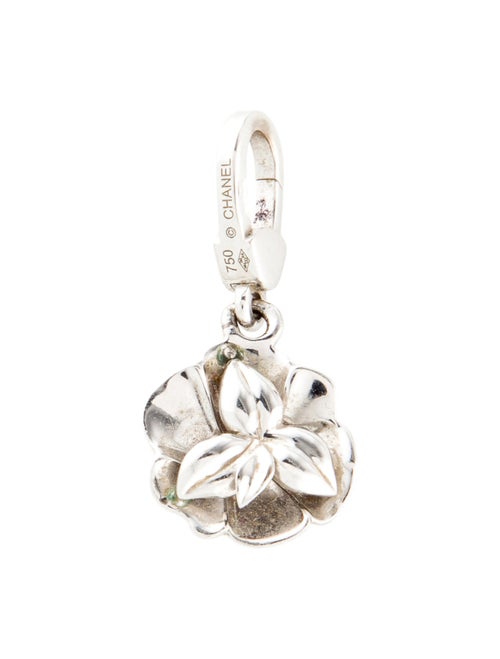 Chanel 18K Camelia Charm