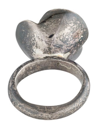 Chanel Camellia CC Cocktail Ring