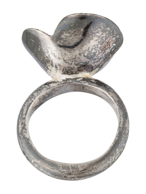 Chanel Camellia CC Cocktail Ring