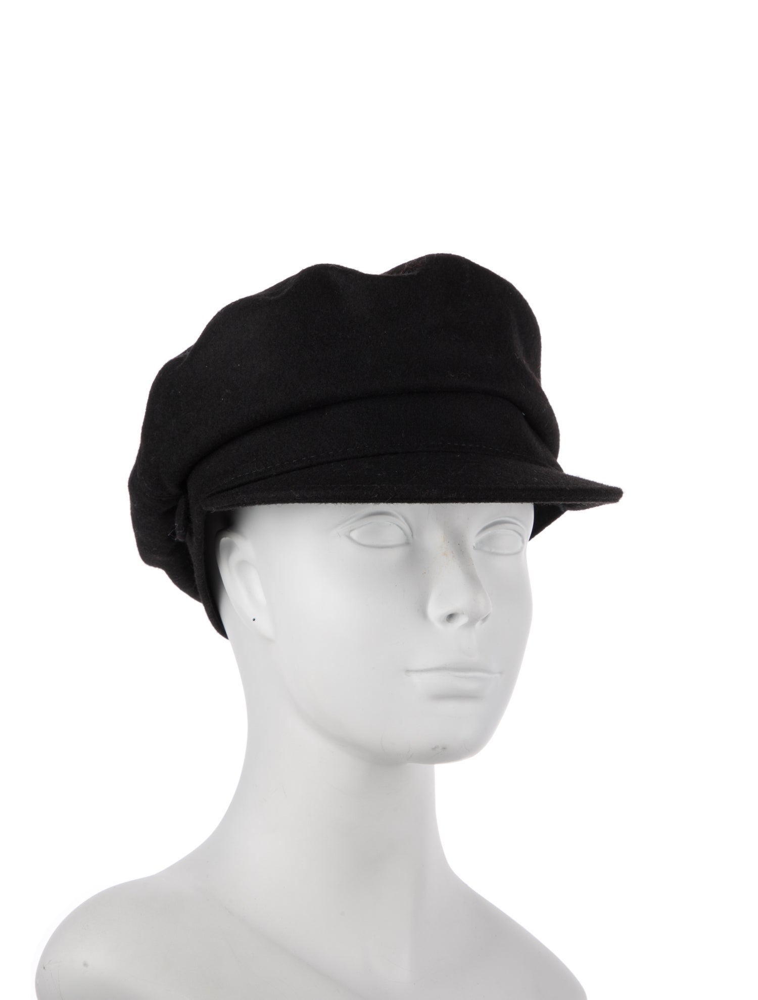 Chanel Wool CC Newsboy Hat